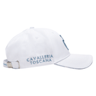 Cavalleria Toscana Cap white & blue fog