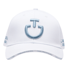 Cavalleria Toscana Cap white & blue fog