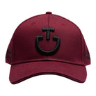 Cavalleria Toscana Cap bordeaux & black