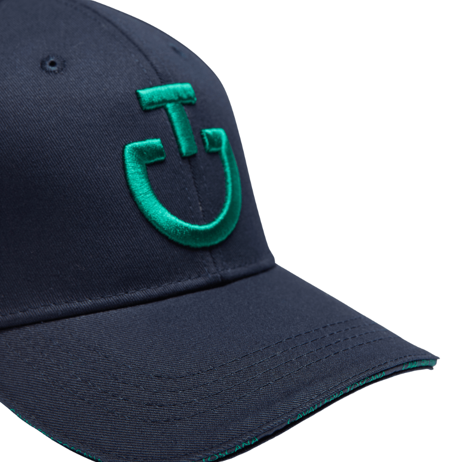 Cavalleria Toscana Cap blue & green