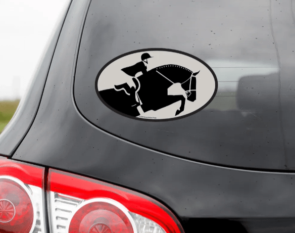 Equestrian Horse Sticker - H/J or EQ Rider