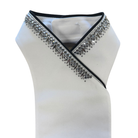 Plastronique Glitter Silver & Crystal Custom Stock Tie