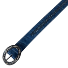 Otto Schumacher Rocks Belt in Navy Croco Jeans