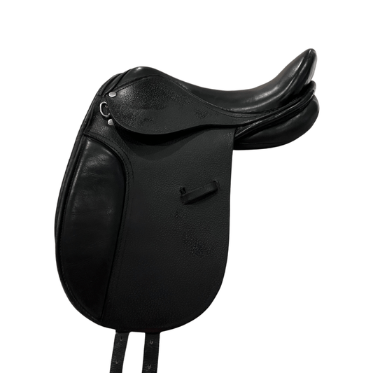 14" Shannon by Thornhill Junior Dressage Saddle (6") Wide Tree