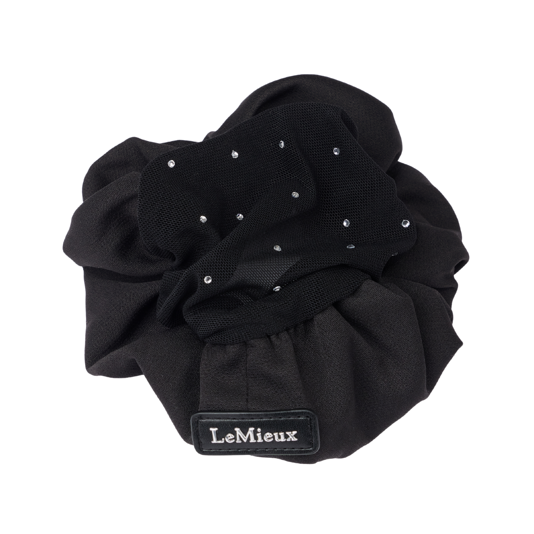 Lemieux Scrunchie with Crystal Hair Net