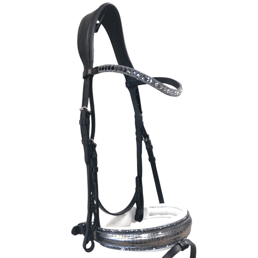 Otto Schumacher Tokyo Double Night Line Black Hardware with Fineline –  Olson's Tack Shop