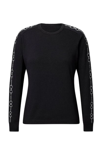 EQL Snaffle Bits Sweater - Black/Sterling