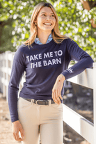 Kastel Denmark "Take Me To The Barn" Crewneck Sweater