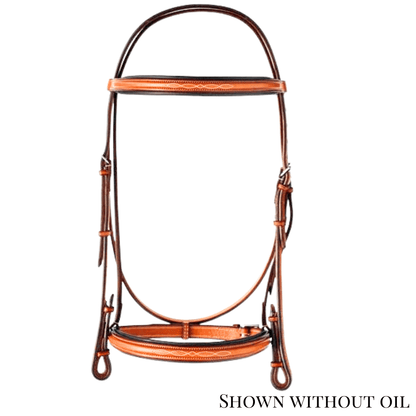 Edgewood Fancy Stitched Padded Raised Bridle - 5/8"