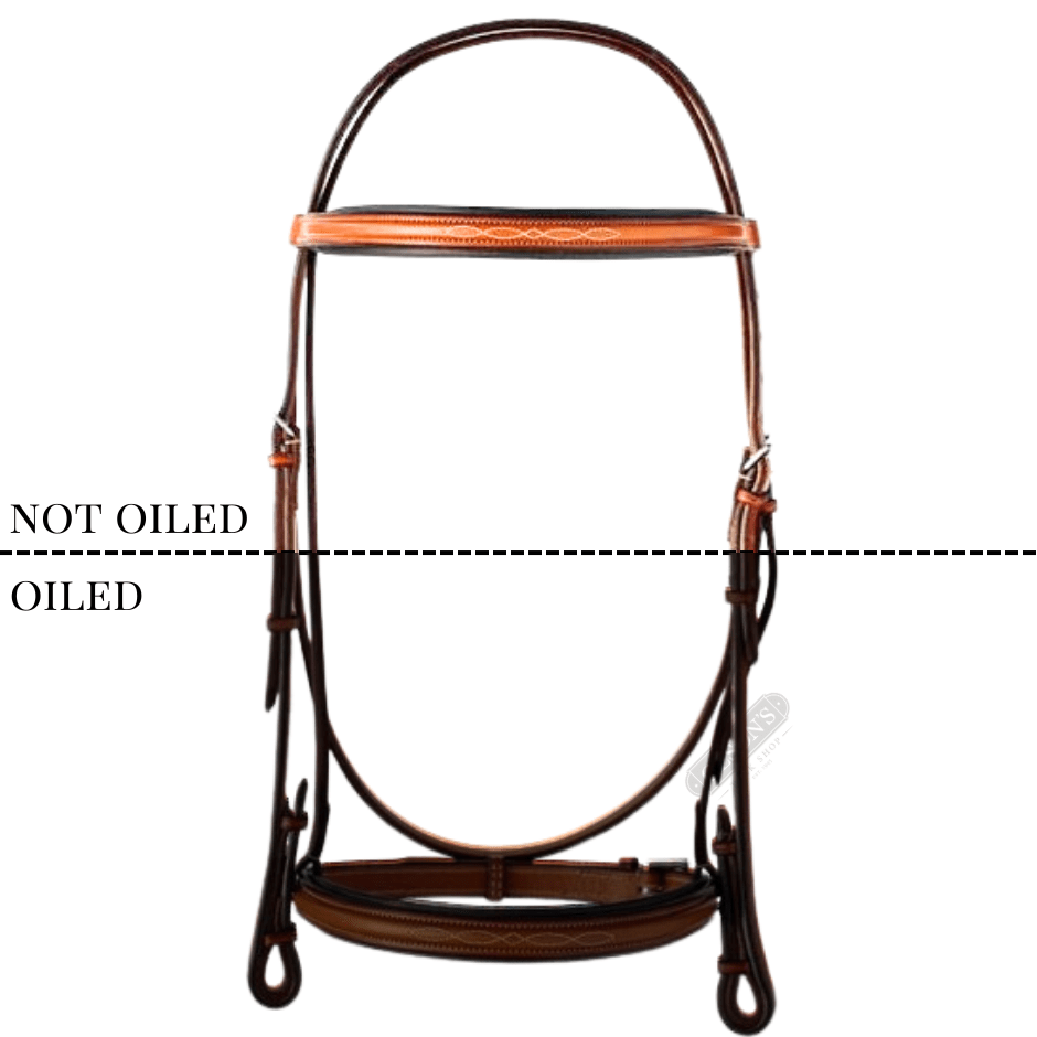 Edgewood Fancy Stitched Padded Raised Bridle - 5/8"