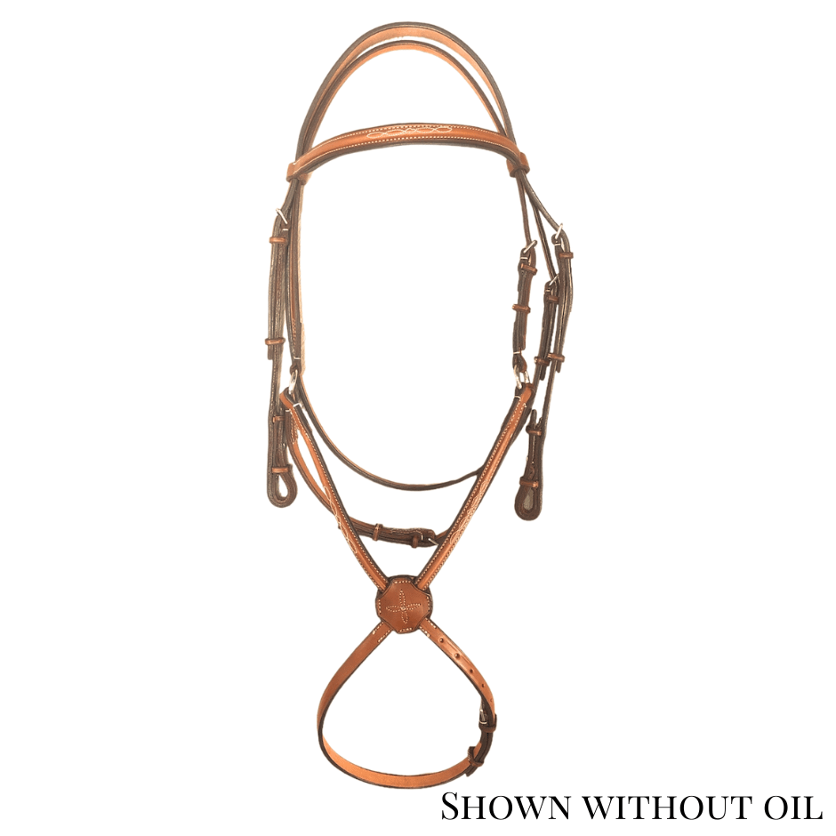 Edgewood Fancy Stitched Padded Figure 8 Bridle