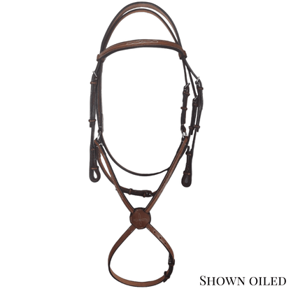 Edgewood Fancy Stitched Padded Figure 8 Bridle