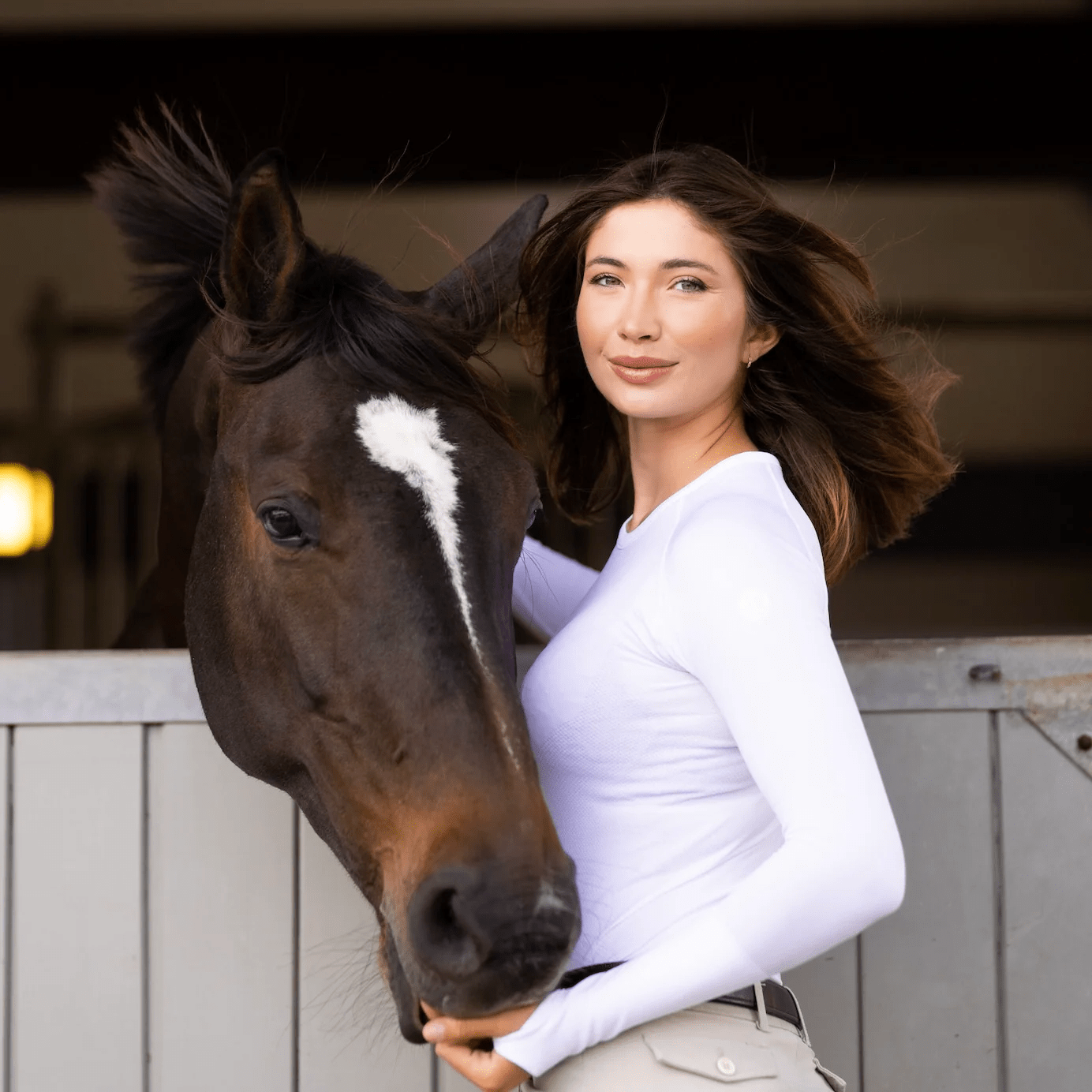 TKEQ Kennedy Seamless 2.0 Long Sleeve - White