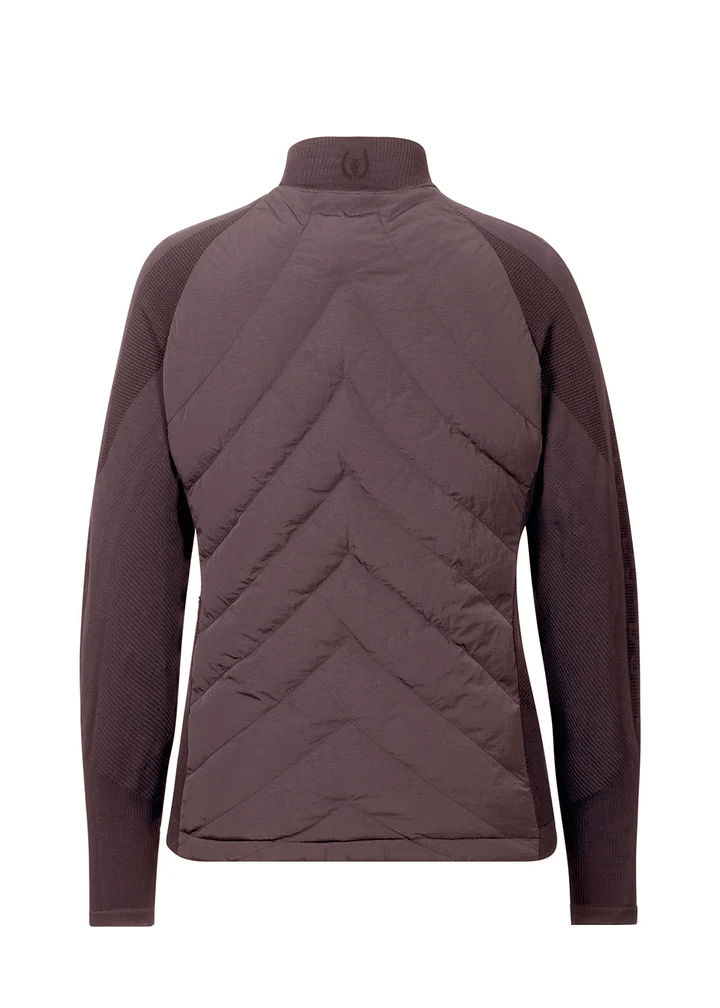 EquiTech Hybrid Quilted Riding Jacket - Mauve 