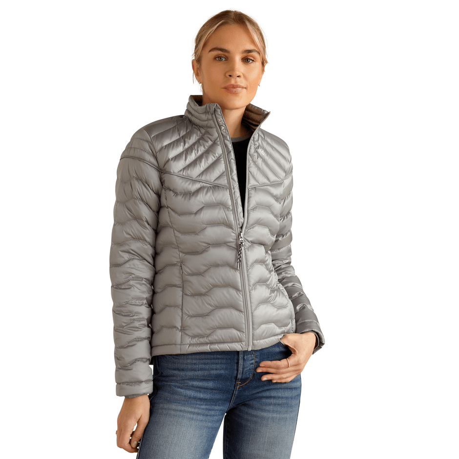 Ariat Ideal Down Jacket - Iridescent Ultimate Grey