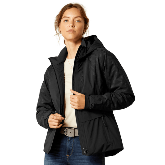 Ariat Ladies Valor 2.0 Waterproof Jacket - Navy Camo