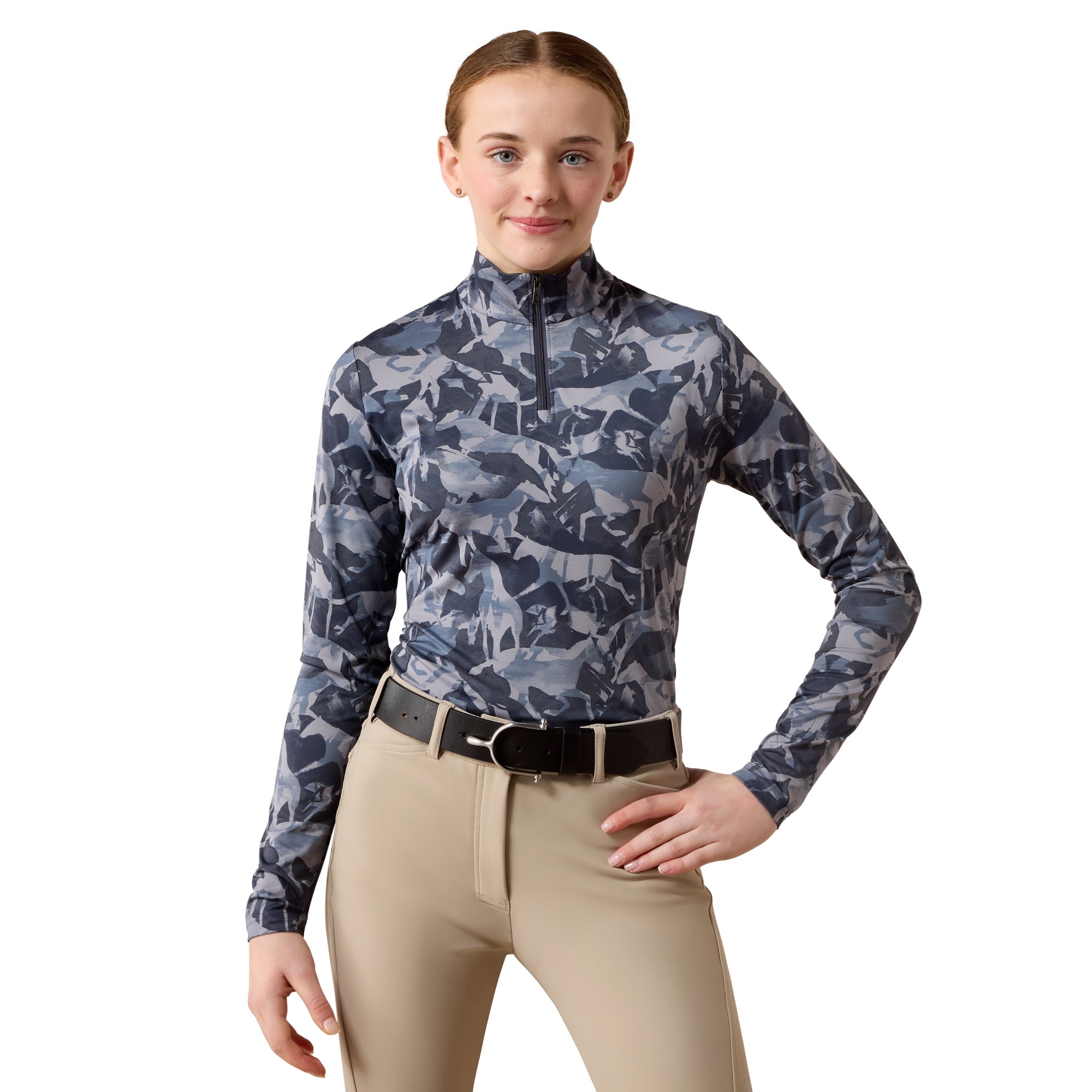 Ariat Juniors LunaVeil 1/4 Zip Baselayer