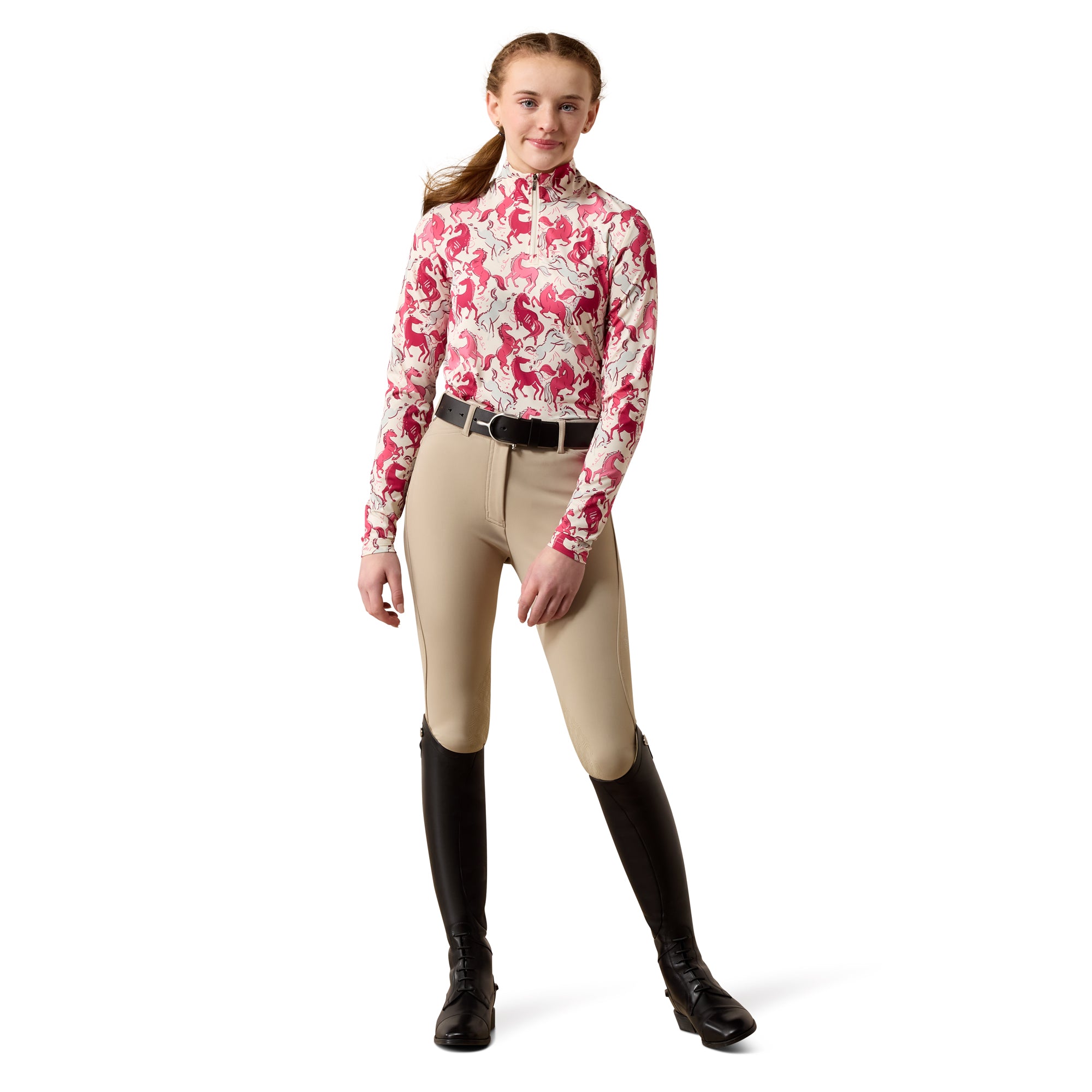 Ariat Juniors LunaVeil 1/4 Zip Baselayer