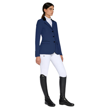 Cavalleria Toscana Perforated Show Jacket - Royal Blue