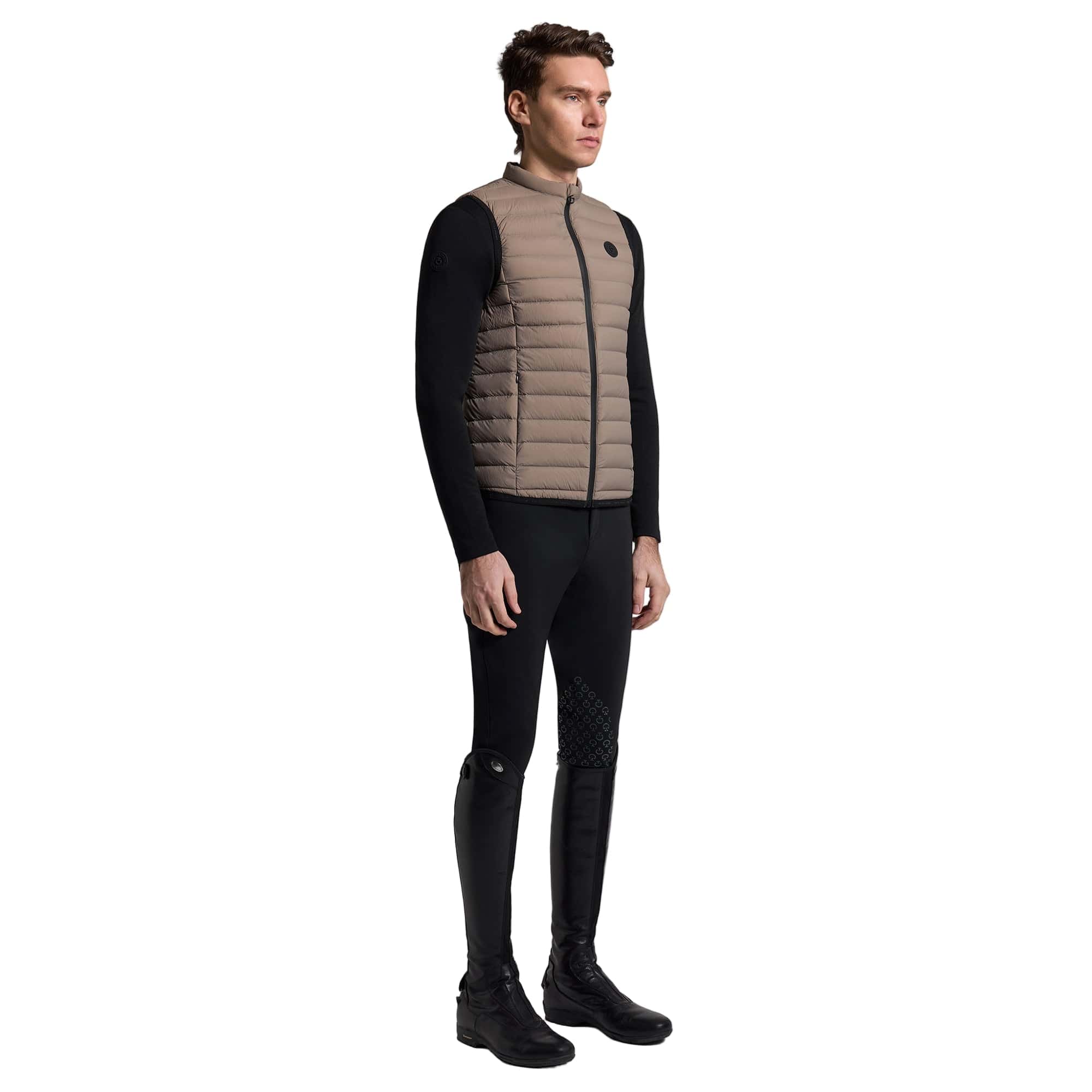 Cavalleria Toscana Mens Lightweight Vest walnut