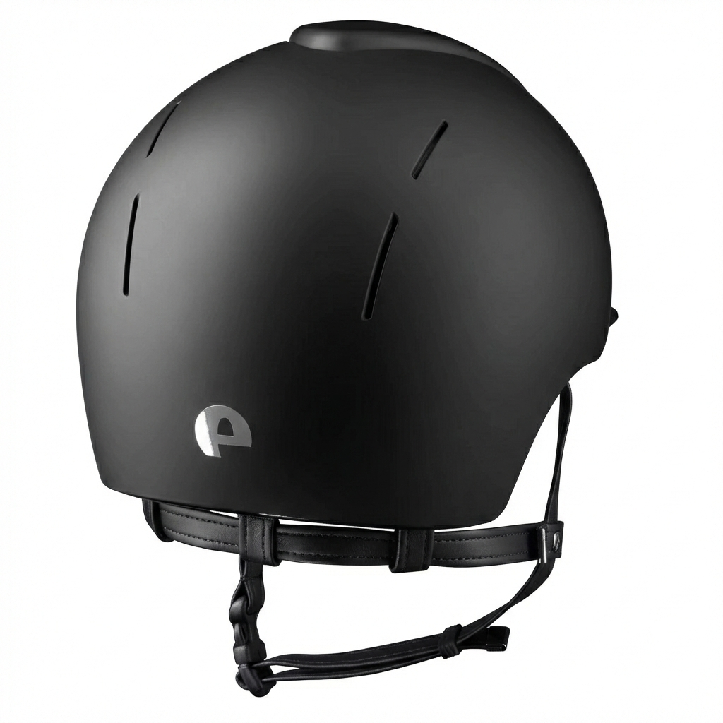 KEP Smart Nova Black Textile Helmet Standard Brim Black Harness