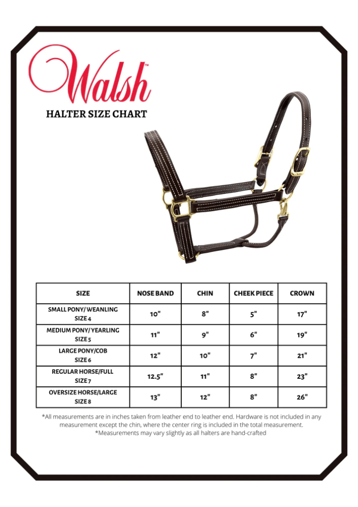 Walsh Fleece Shipping Halter With Plate - Havana & Brass