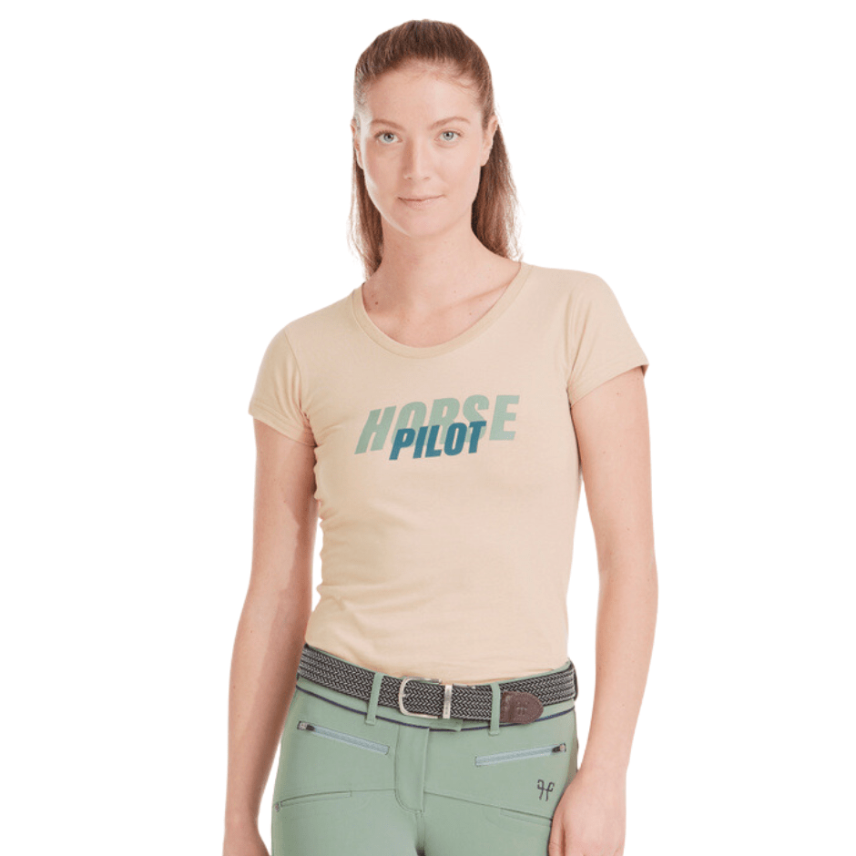 Horse Pilot Team Shirt - Sand