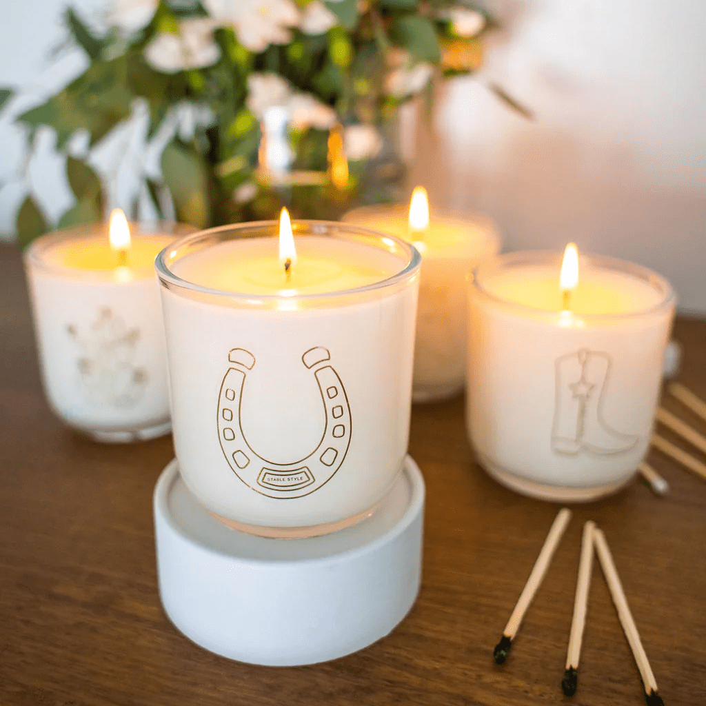 Horseshoe Lucky Soy Candle