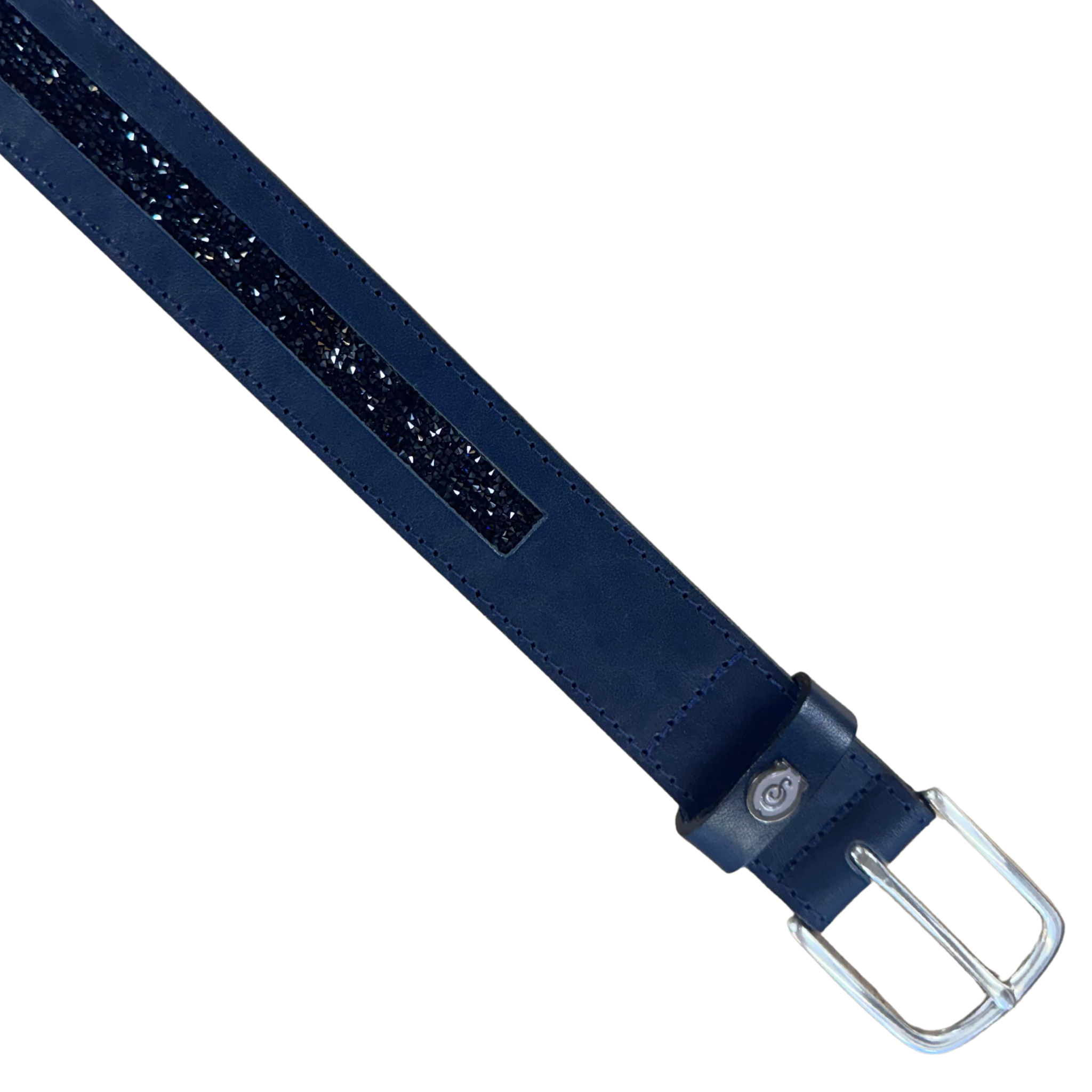 Otto Schumacher Rocks Belt in Midnight Blue