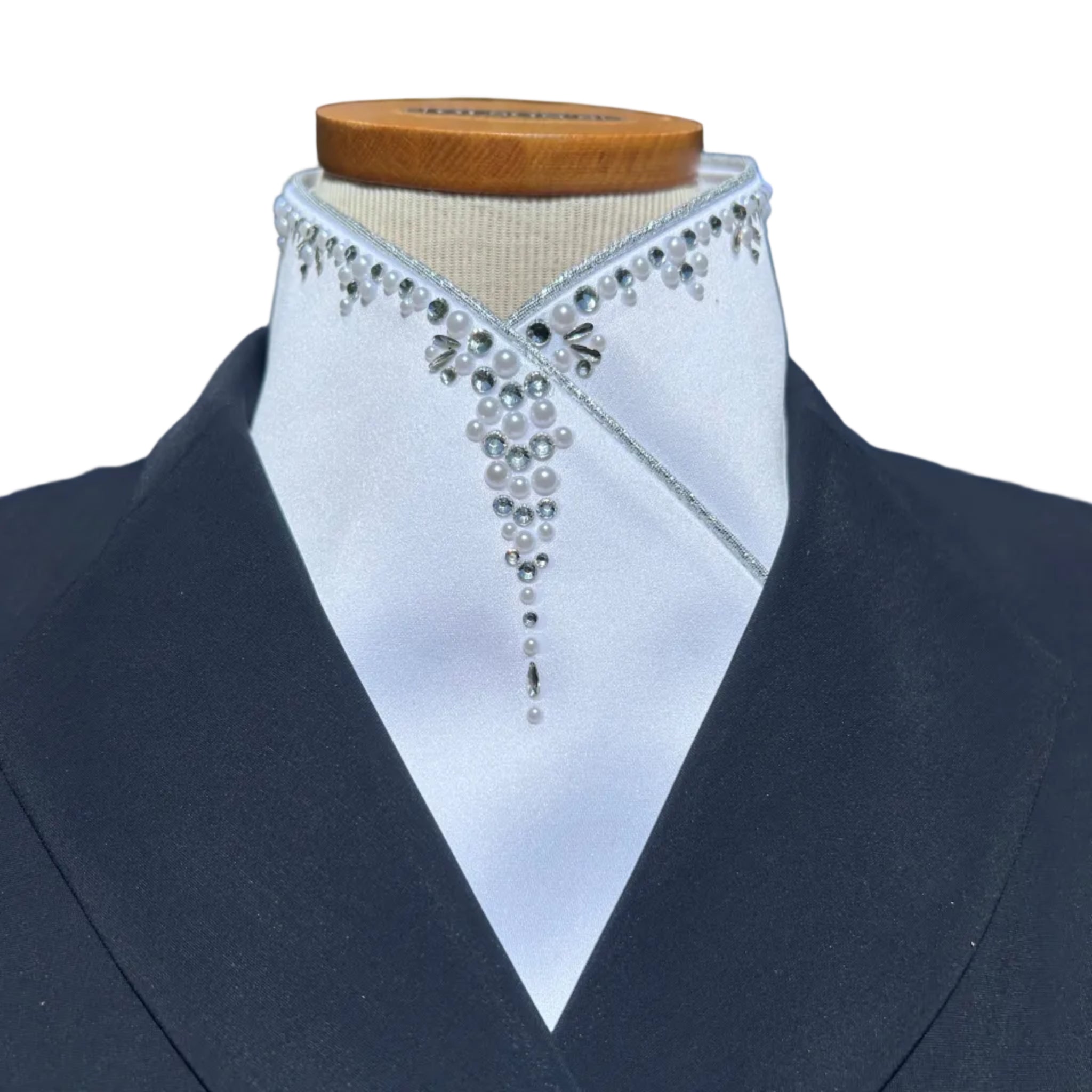 Plastronique Sliver Crystal Custom Stock Tie