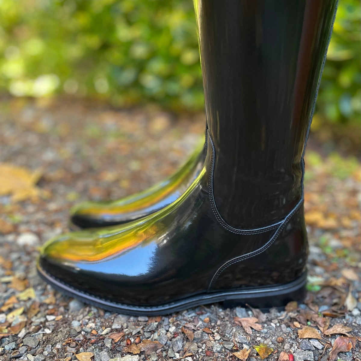 DeNiro Bellini Dressage Boot #123 - Brushed Black - 38 MC/M
