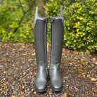 DeNiro Raffaello Dressage Boot - WRAT Anthracite with America Dolcefiore PZO Grigio 38 MA/XS