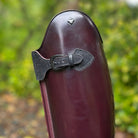 DeNiro S5601 Dressage Boot - Brushed Burgundy with Iride Black Strap - 38 MA/S
