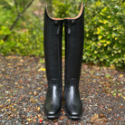 DeNiro Raffaello Dressage Boot WRAT Black with Brushed G9 Rondine - 37 MC/S, 38 MA/XS, 38 MA/S