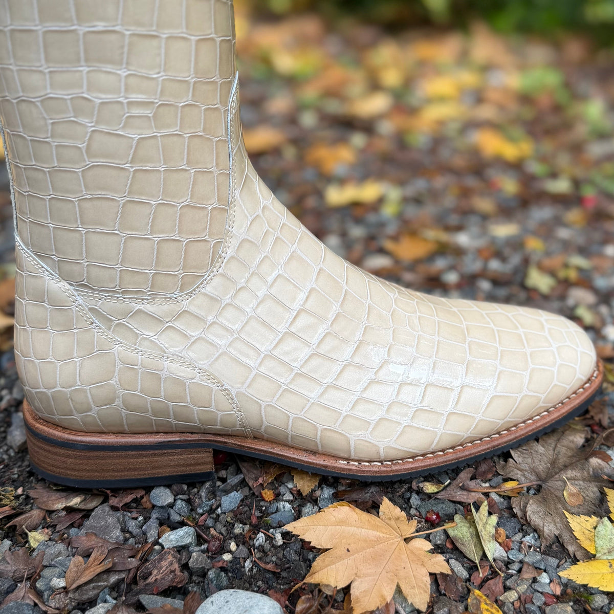 DeNiro Bellini Dressage Boot - Lucidi Venati Crema