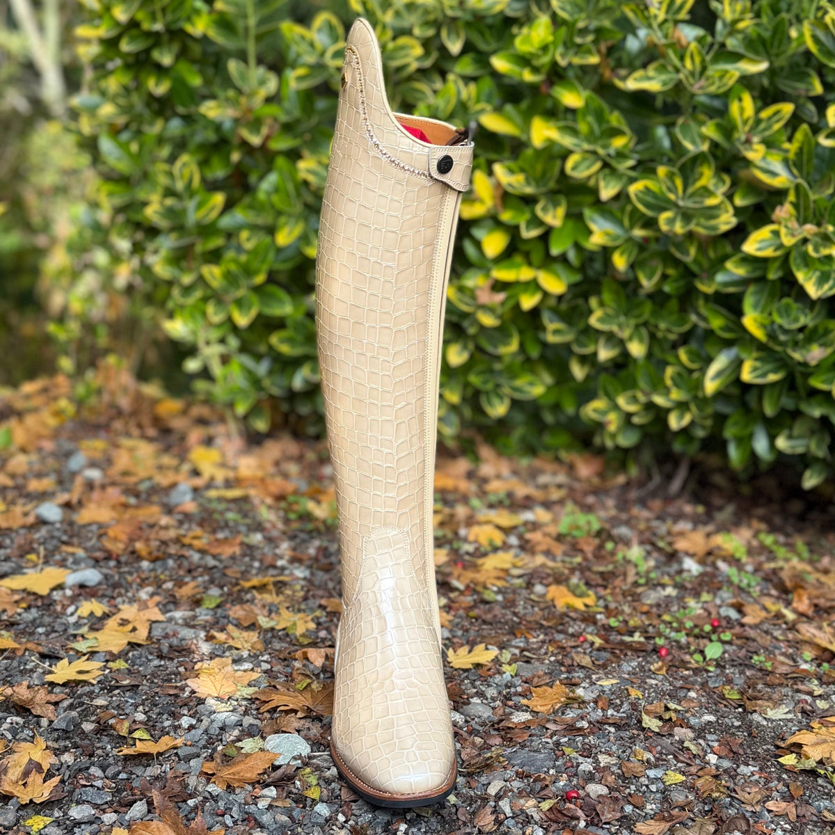DeNiro Bellini Dressage Boot - Lucidi Venati Crema