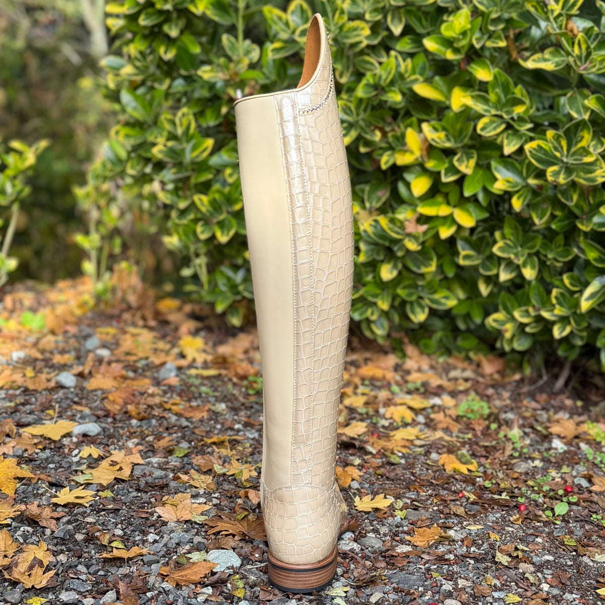 DeNiro Bellini Dressage Boot - Lucidi Venati Crema