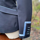 Flying Changes Charlotte Show Coat - Navy with Light Blue