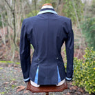 Flying Changes Charlotte Show Coat - Navy with Light Blue