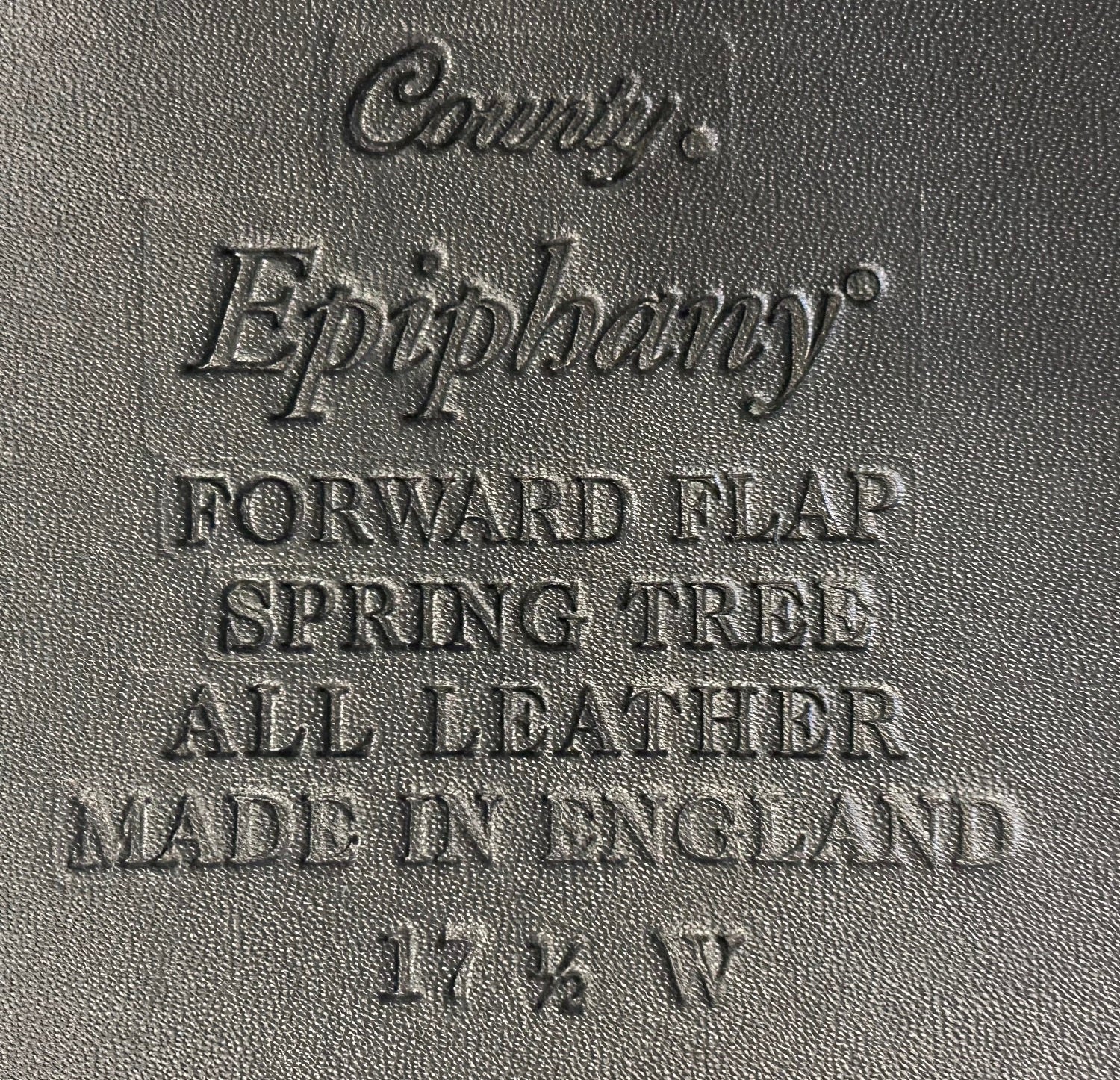 17.5" County Epiphany, 2023, Forward Flap, Wide (4.75") Spring Tree