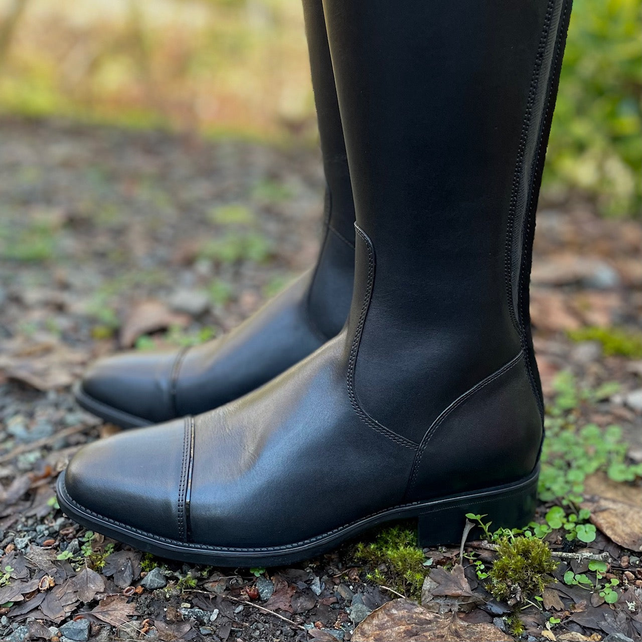 DeNiro Tricolore Salentino Dress Boot - Black with Regal Silver