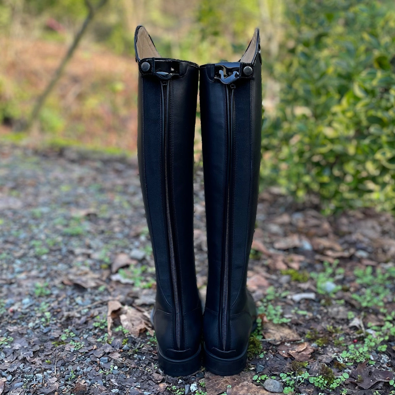 DeNiro Tricolore Salentino Dress Boot - Black with Regal Silver