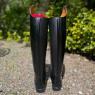 DeNiro Raffaello Dressage Boot - Brushed Black with M5 Swarovski Emblem