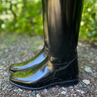 DeNiro Raffaello Dressage Boot - Brushed Black with Malibu Rondine