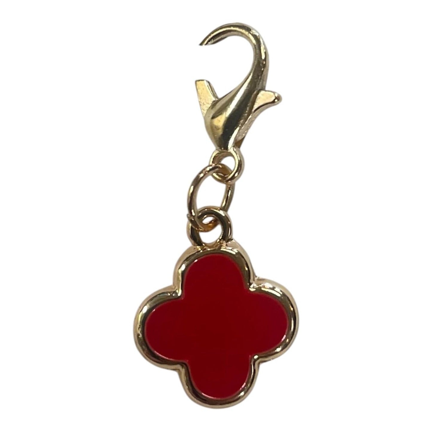 Dubois Cheval Braid Charm - Red Clover