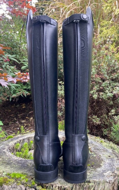 DeNiro Tricolore Ionio Lace Up Tall Boot - Black - 37 MC/XS
