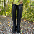 DeNiro Dress Boot S3601 - Black WRAT with Rondine Patent