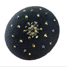 Plastronique Black & Gold Crystal Custom Bun Cover
