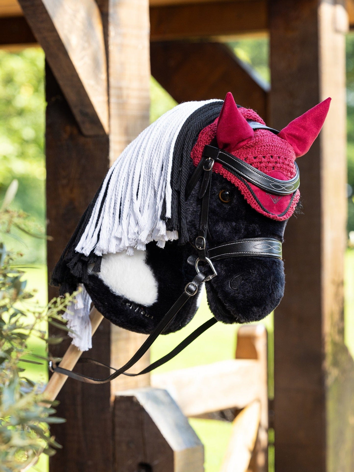 LeMieux Hobby Horse Fly Bonnet - Ember