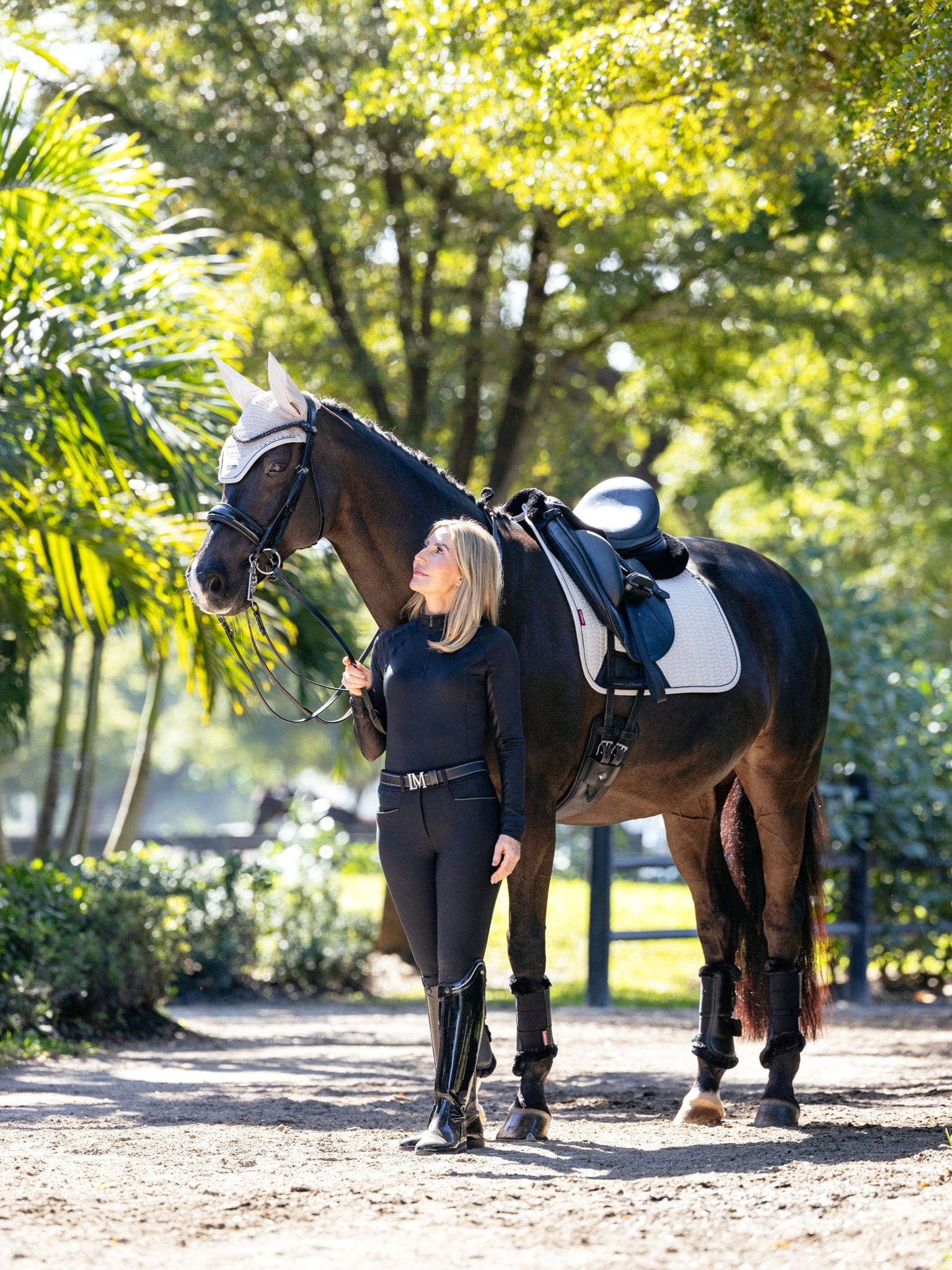 LeMieux Finesse Dressage Pad - Stone